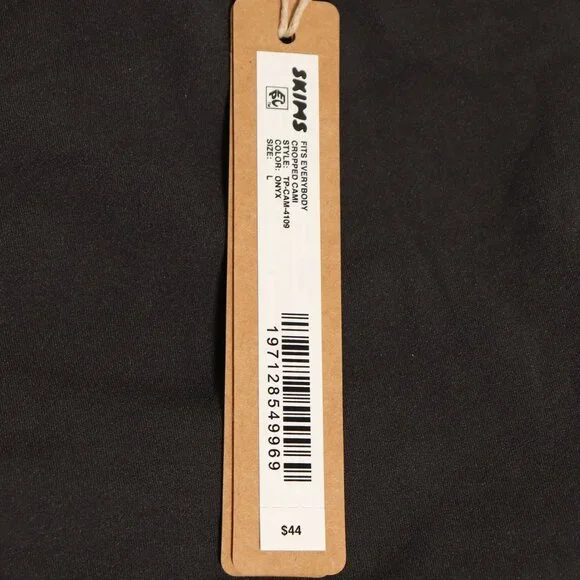 NWT SKIMS Fits Everybody Cropped Cami in Onyx - Picture 14 of 16